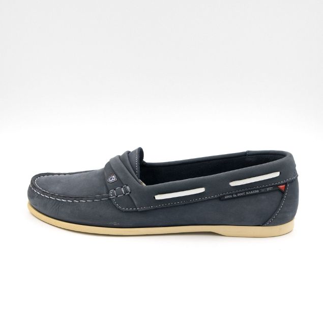 Mocassino Dubarry in vera pelle, resistente all'acqua,