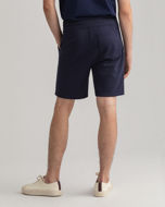 Pantaloncini di felpa Gant Original in misto di cotone con interno a ricci, vestibilità rilassata