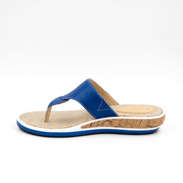 Sandali Infradito Jaquelle Loop Hole Thong blu scuro