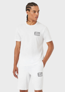 EA7 Man Jersey T-Shirt: T-shirt dallo spirito minimal, realizzata in morbido e confortevole cotone. 