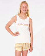 La canotta Wave Shapers è un modello da ragazza realizzato al 100% in morbido e confortevole jersey di cotone.