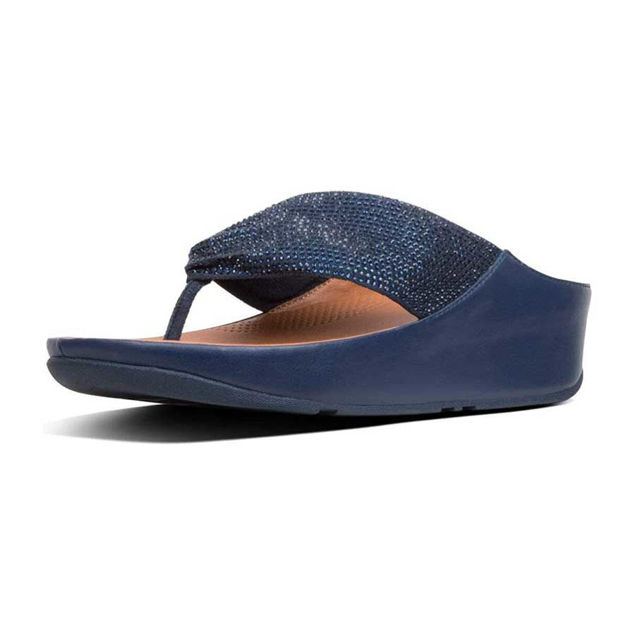 Sandali a punta aperta da donna Fitflop Twiss Crystal