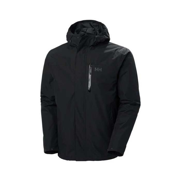 Una combinazione elegante e versatile Helly Hansen di un guscio impermeabile e di una giacca in tessuto isolante