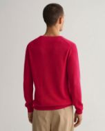 GANT uomo maglia pullover girocollo lana Rosso