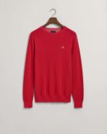 GANT uomo maglia pullover girocollo lana Rosso