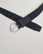 Cintura Gant intrecciata elasticizzata in misto viscosa-cotone e gomma.