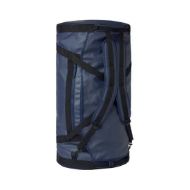 Il borsone sportivo è realizzato con una soluzione ripiegabile e un tessuto principale impermeabile e morbido. 