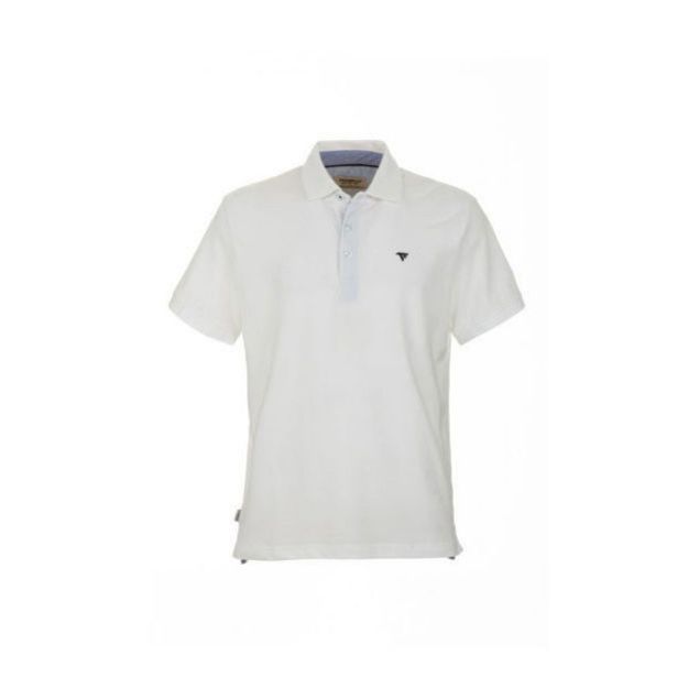 Fred Mello Polo in piquet stretch a manica corta con logo ricamato a petto FM22S04QU