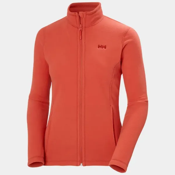 Poppy Red  HH Daybreaker Fleece Jacket Donna