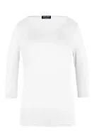 Saint James T-shirt Garde-Cote III Donna Neige