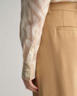 Gant Camicia in seta e cotone Palm Print relaxed fit Donna