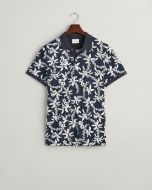 Gant Polo Stampa M/C Palm Lei Uomo