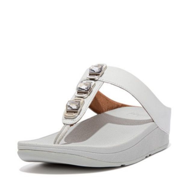 Fitflop Fino Crystal Lock Toe Post Donna