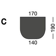 MB  Lenzuolo Elastico C Antracite