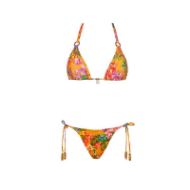 Watercult Sunset Floral Bikini Top + Slip