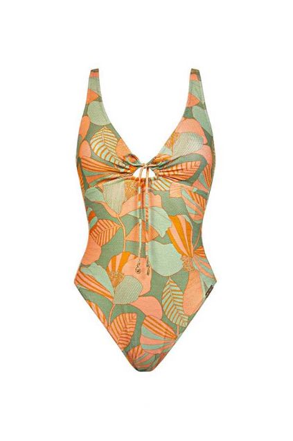 Watercult Swimsuit Mint-Apricot Donna