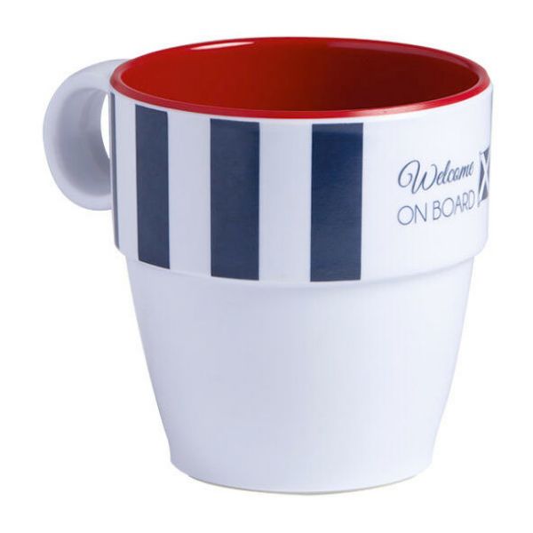 Set di sei Mug antiscivolo Marine Business in melamina della collezione VENEZIA