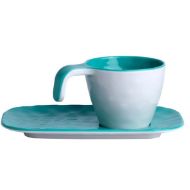 Set Caffè In Melamina Summer – Acqua, 6 Pz