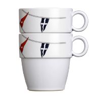 MB Tazza Mug Melamina Antiscivolo Regata (6pz)