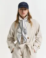 Gant Sciarpa in seta con stampa nautica Donna