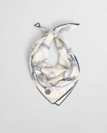 Gant Sciarpa in seta con stampa nautica Donna
