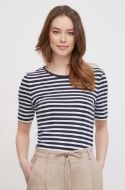 Gant T-shirt a righe a coste Donna