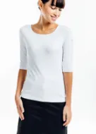 Saint James T-shirt Garde-Cote III Donna Neige