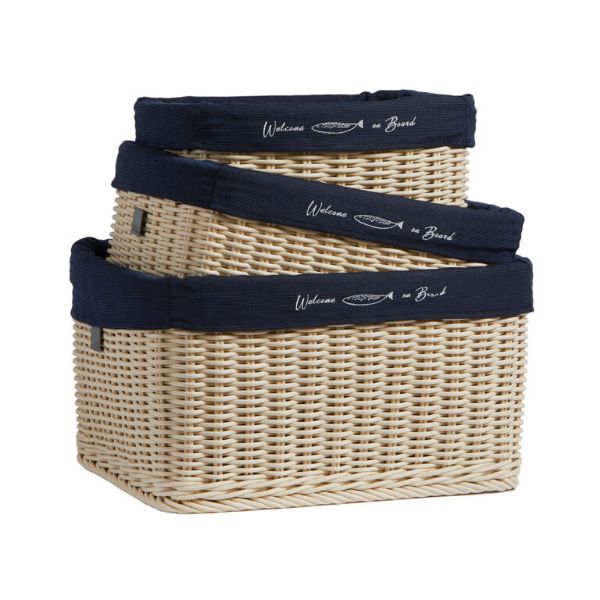 Set 3 Cestini Hawaii – Ivory, Set 3 Pz