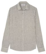 Europann Tennis Camicia Lino Manica Lunga Uomo