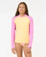 Immagine di Rip Curl Classic Surf Long Sleeve Rash Vest - Girls