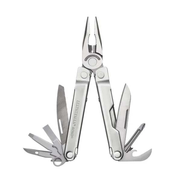 Ispirato al Pocket Survival Tool, il primo multiuso di Tim Leatherman, Bond abbina un design classico agli strumenti necessari per svolgere le attività quotidiane. 
