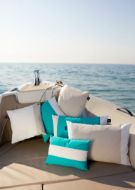 MB Cuscini Antivento Waterproof Sand & White 40x40 (2pz)