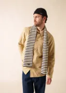 Saint James Sciarpa a Righe Unisex E/M