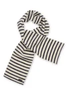 Saint James Sciarpa a Righe Unisex E/M