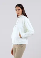 Chervo Felpa Bianca Donna