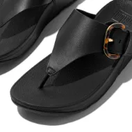 FitFlop Sandali Puntale pelle con fibbia in resina Donna