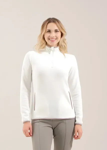 Chervò Maglia Pile 1/2 Zip Topolina Donna