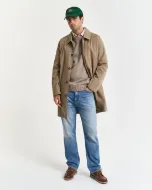 Gant Maglia a collo alto con bottoni in misto lana Uomo