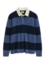 Gant Polo a Righe in Lana d'Agnello Extrafine Uomo