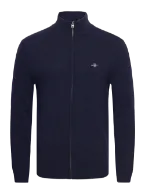 Gant Cardigan in Lana d'Agnello Zip Uomo